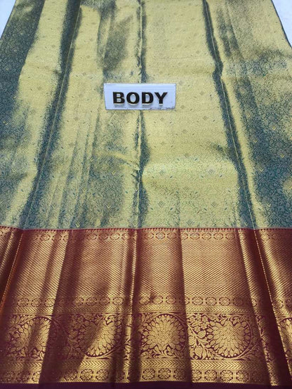 Pure Kanchipuram Silk Saree.