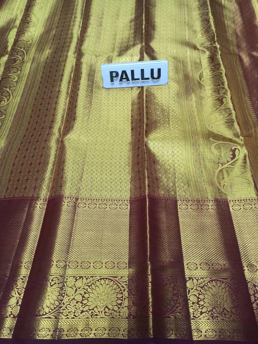 Pure Kanchipuram Silk Saree.