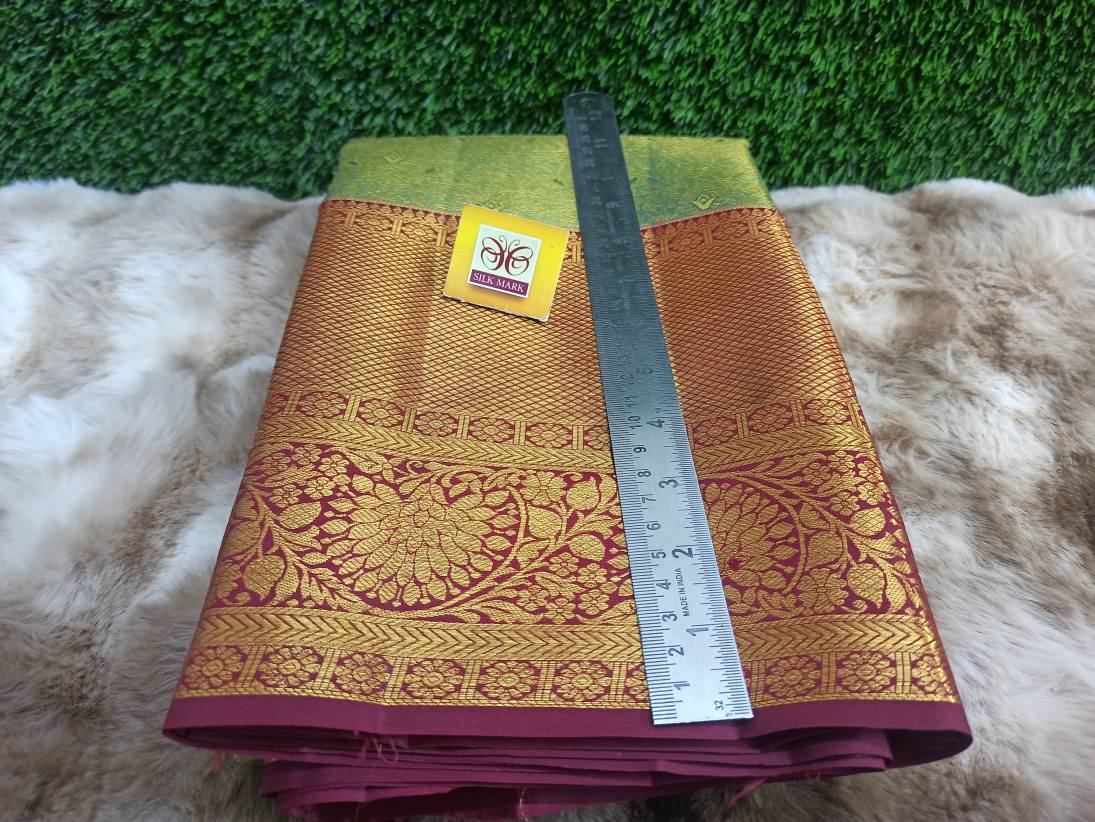 Pure Kanchipuram Silk Saree.