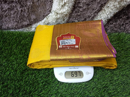 Pure Kanchipuram Silk Saree.