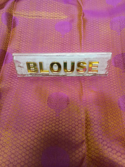 Pure Kanchipuram Silk Saree.