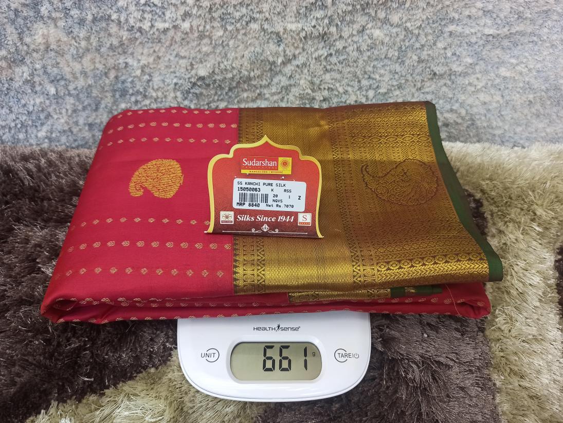 Pure Kanchipuram Silk Saree