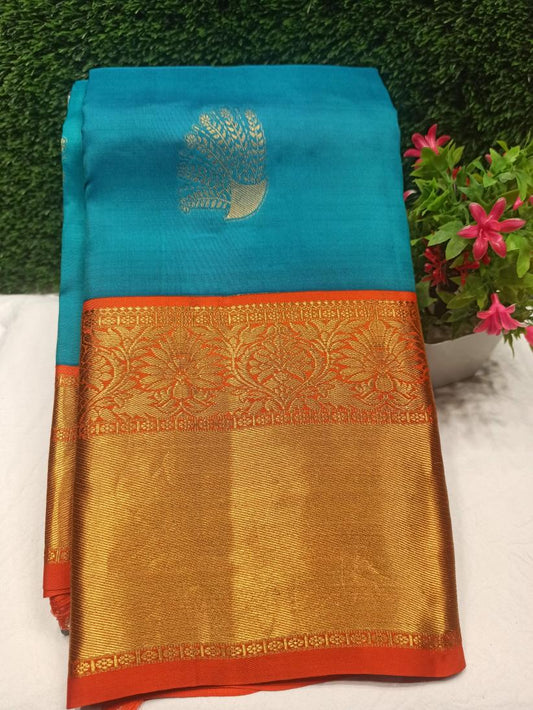 Pure Kanchipuram Silk Saree.