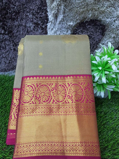 Pure Kanchipuram Silk Saree.
