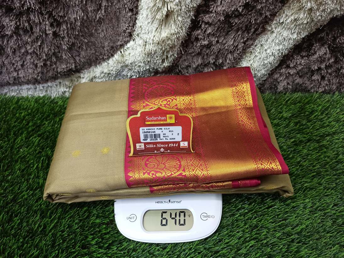 Pure Kanchipuram Silk Saree.