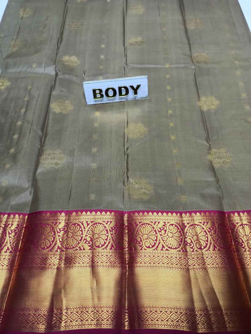 Pure Kanchipuram Silk Saree.