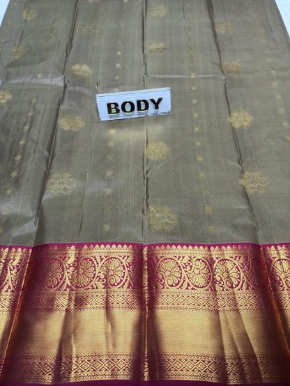 Pure Kanchipuram Silk Saree.