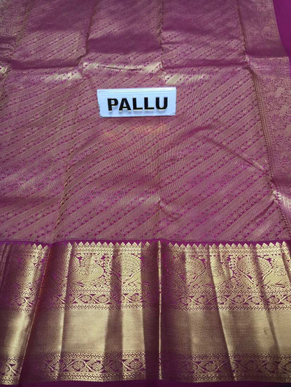 Pure Kanchipuram Silk Saree.