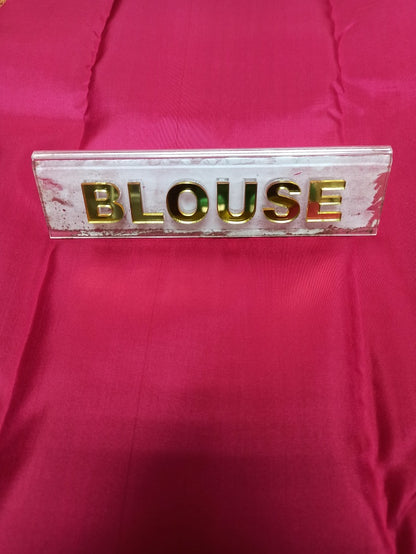 Pure Kanchipuram Silk Saree.