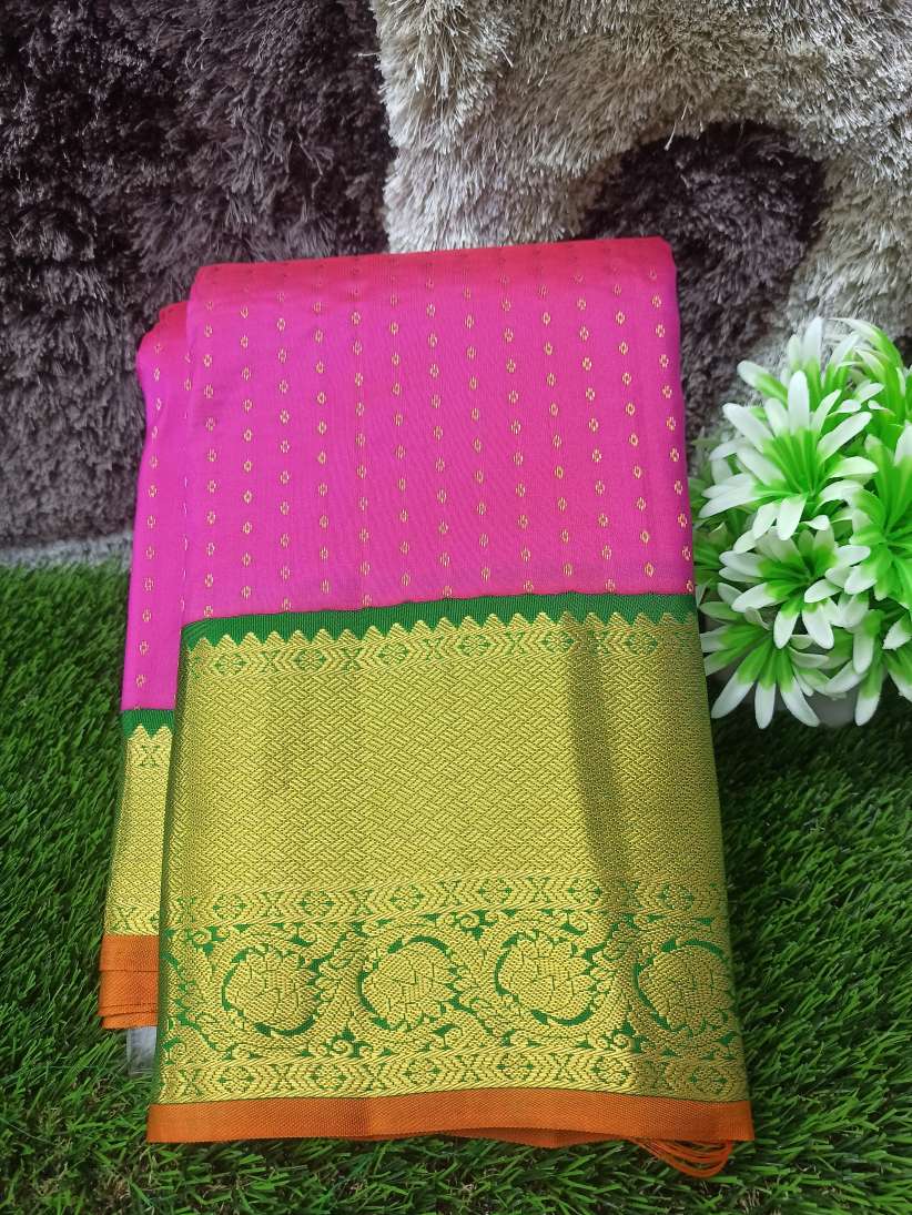 Pure Kanchipuram Silk Saree.