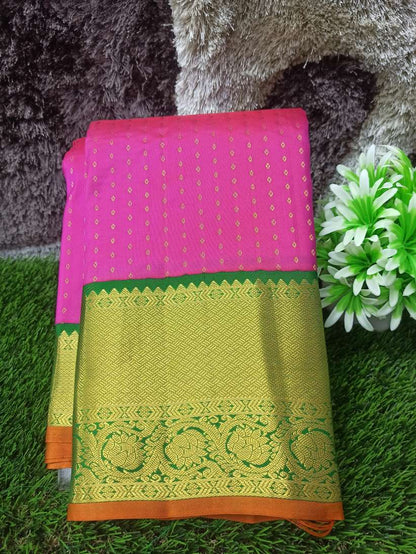 Pure Kanchipuram Silk Saree.