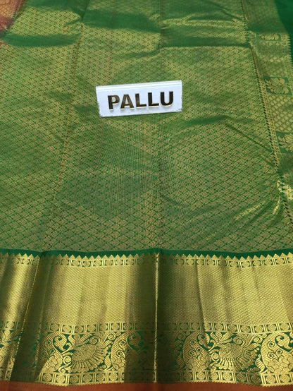 Pure Kanchipuram Silk Saree.