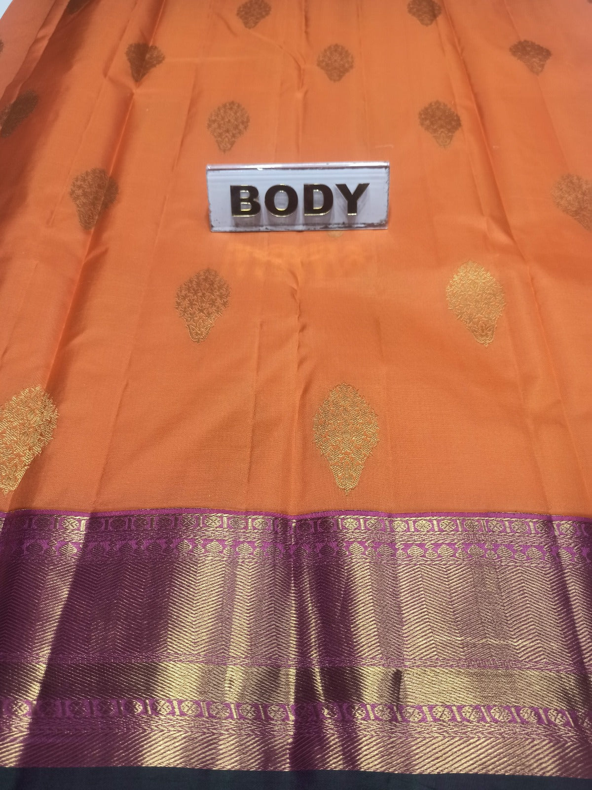 Pure Kanchipuram Silk Saree.