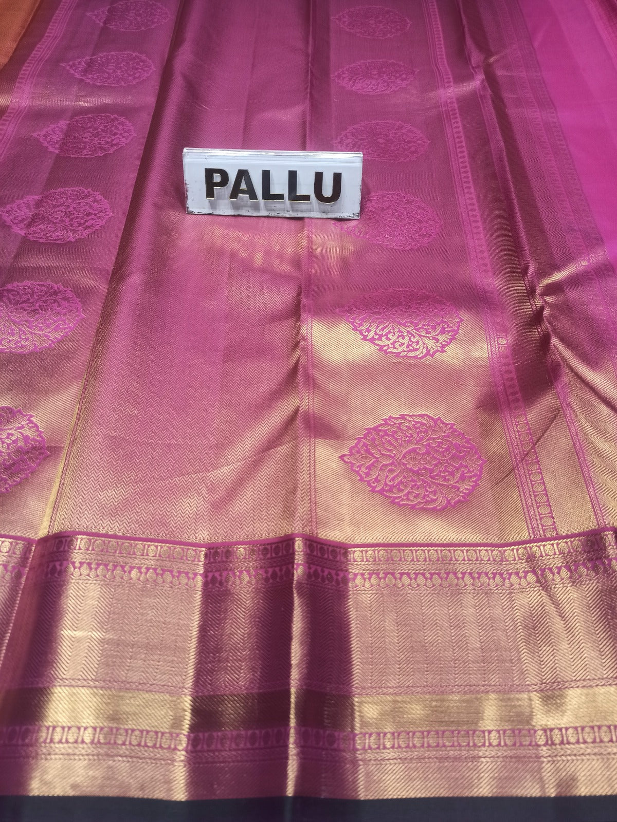 Pure Kanchipuram Silk Saree.
