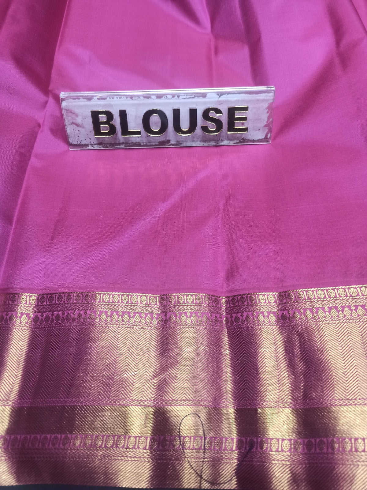 Pure Kanchipuram Silk Saree.