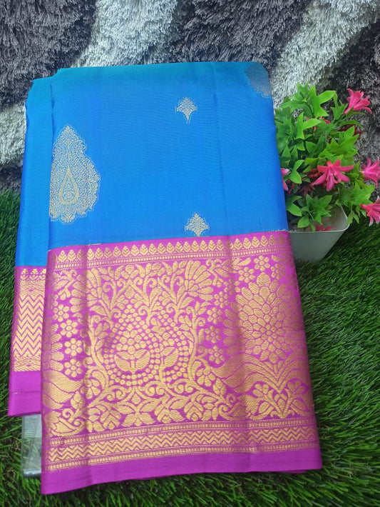 Pure Kanchipuram Silk Saree.
