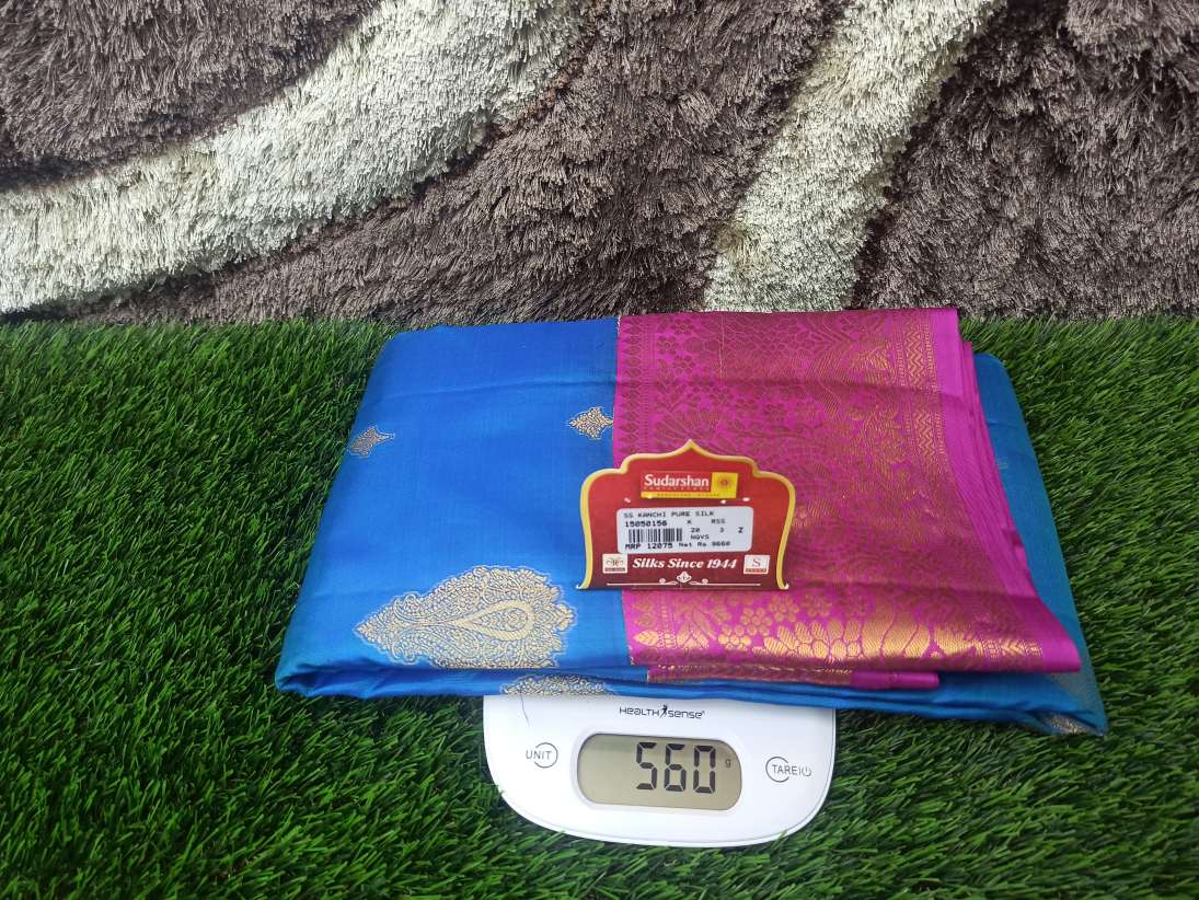 Pure Kanchipuram Silk Saree.