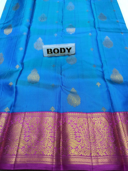 Pure Kanchipuram Silk Saree.