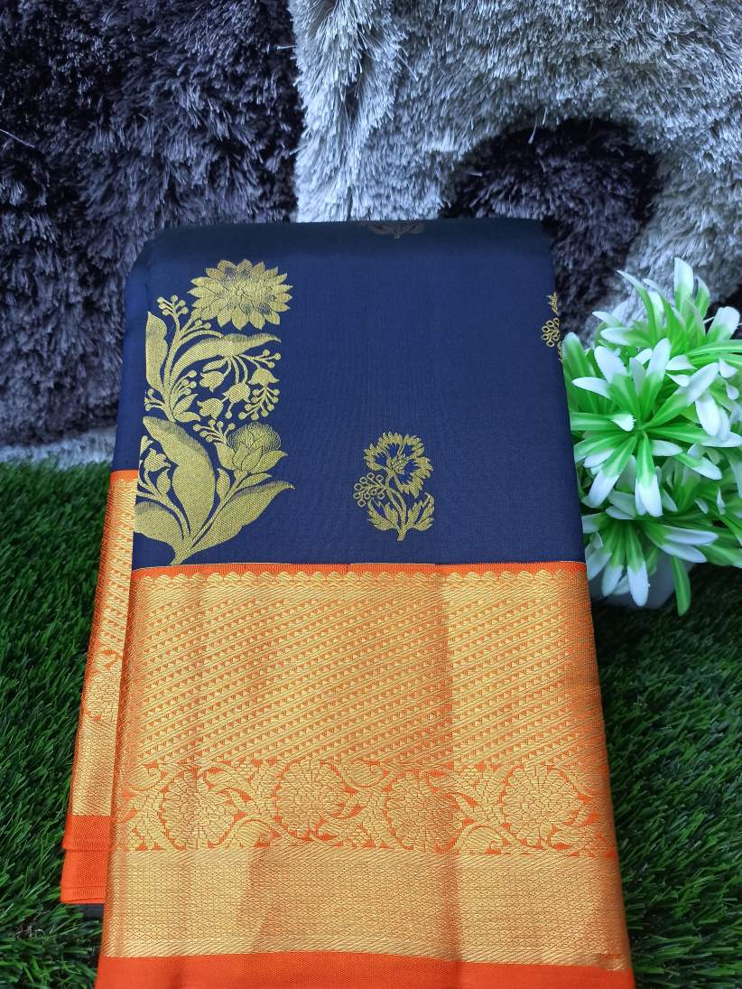 Pure Kanchipuram Silk Saree.