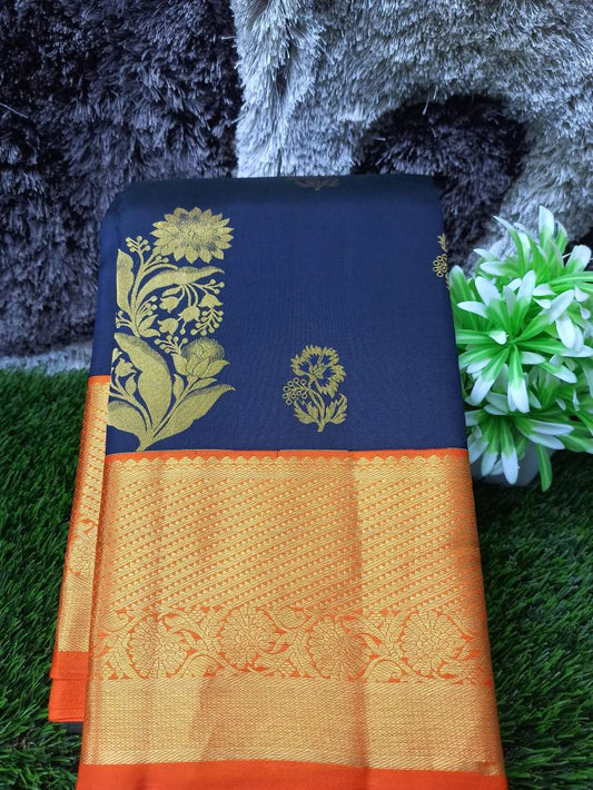 Pure Kanchipuram Silk Saree.