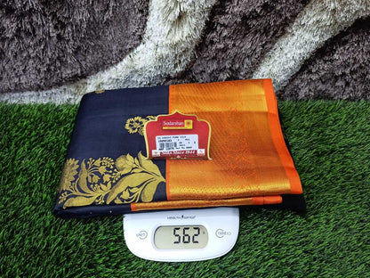 Pure Kanchipuram Silk Saree.