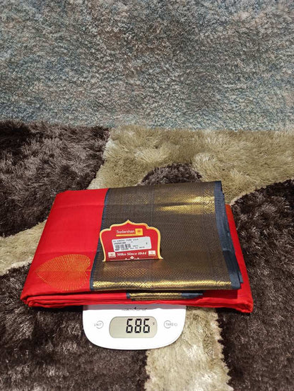 Pure Kanchipuram Silk Saree.