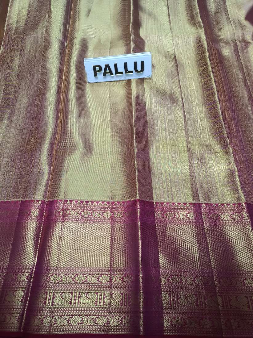Pure Kanchipuram Silk Saree.
