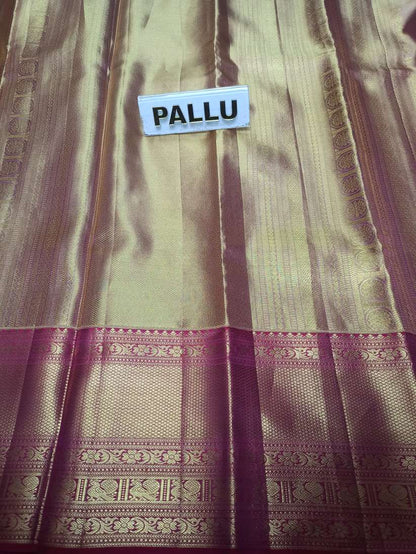 Pure Kanchipuram Silk Saree.