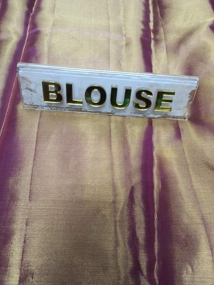 Pure Kanchipuram Silk Saree.