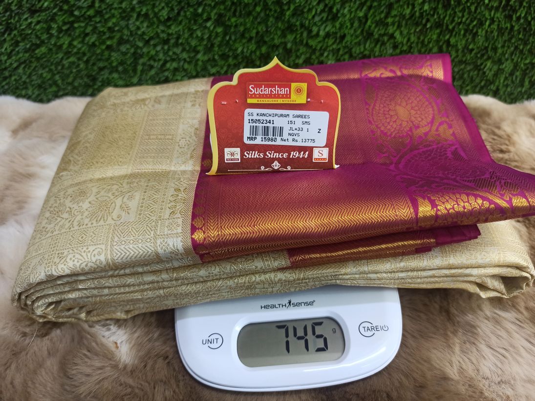 Pure Kanchipuram Silk Saree