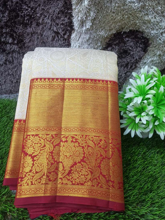Pure Kanchipuram Silk Saree.