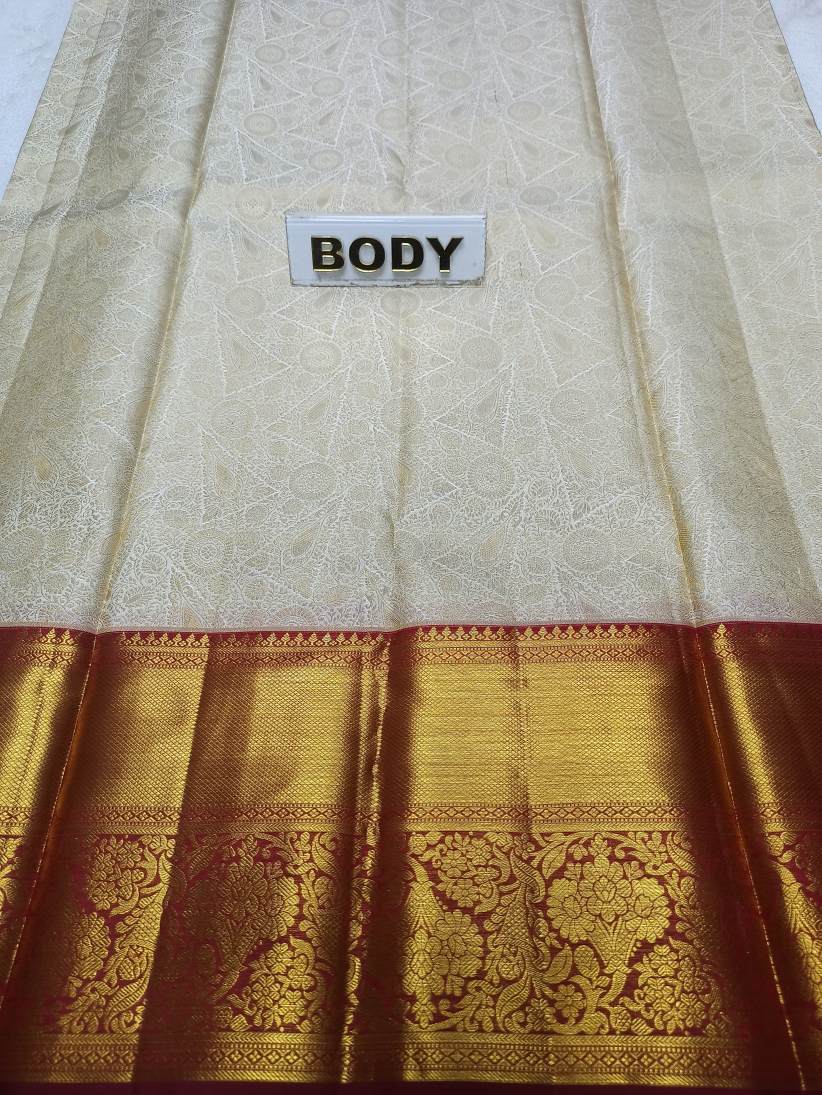 Pure Kanchipuram Silk Saree.