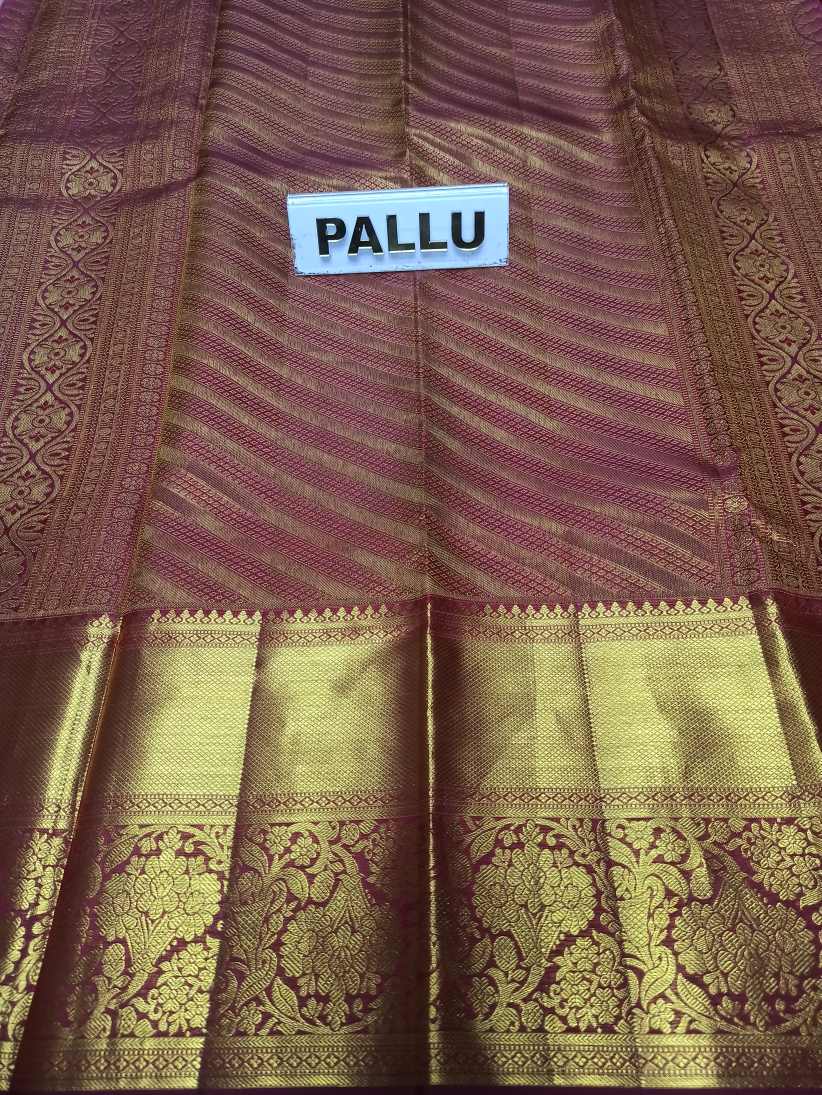 Pure Kanchipuram Silk Saree.