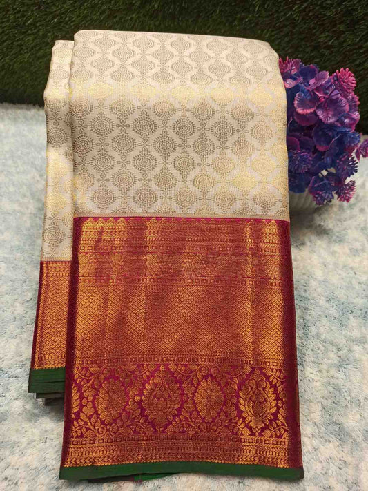 Pure Kanchipuram Silk Saree.