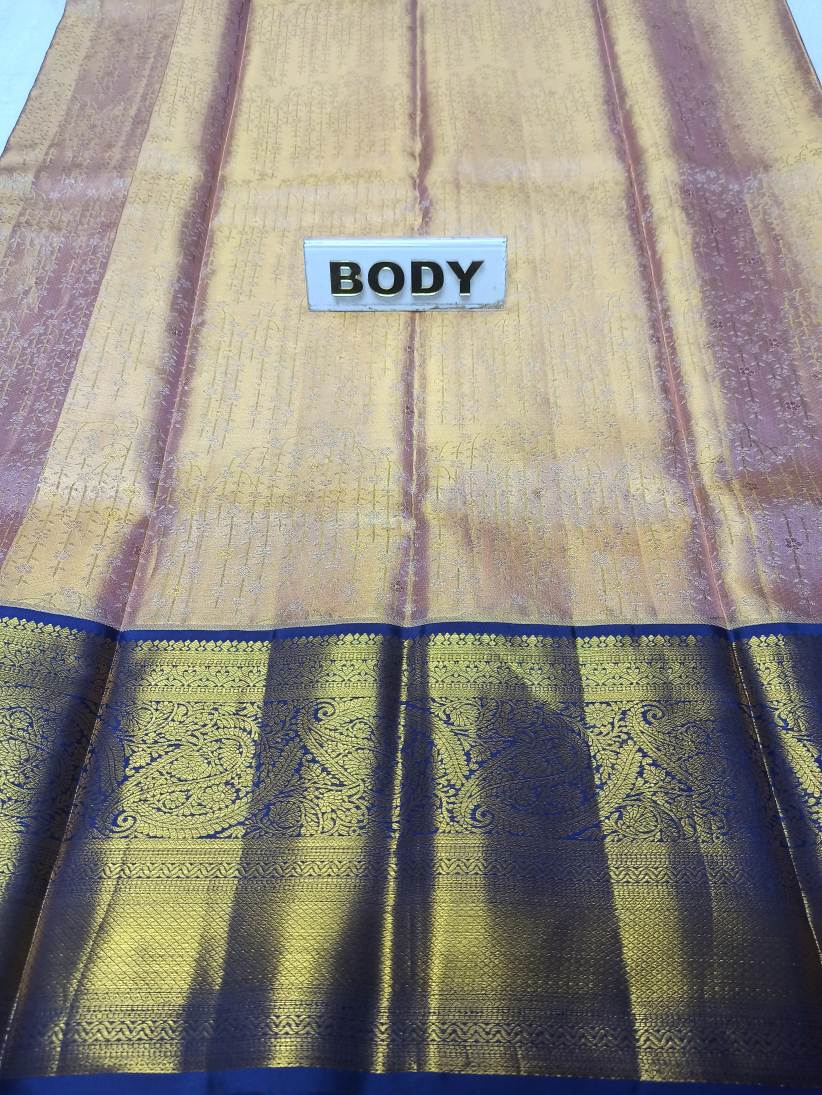 Pure Kanchipuram Silk Saree.