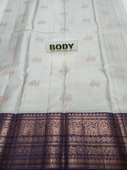 Pure Kanchipuram Silk Saree.