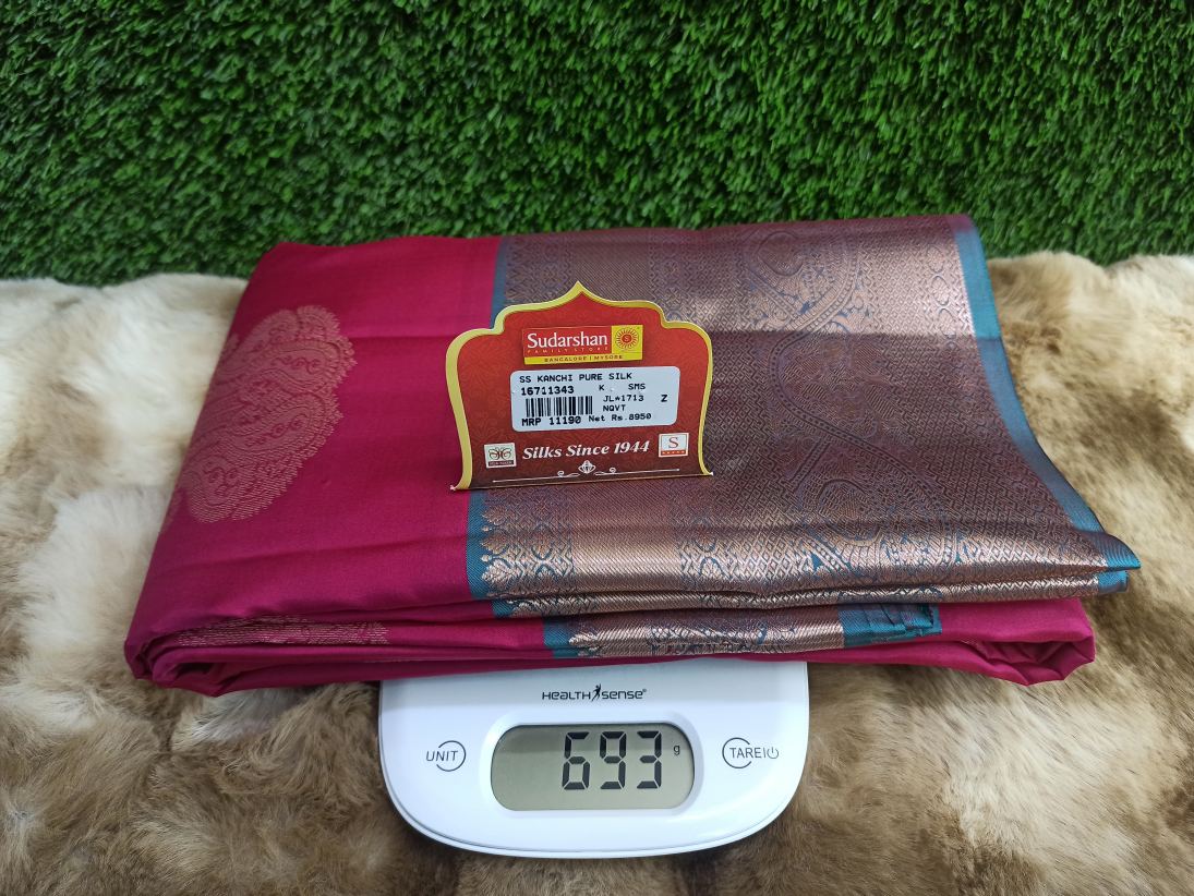 Pure Kanchipuram Silk Saree