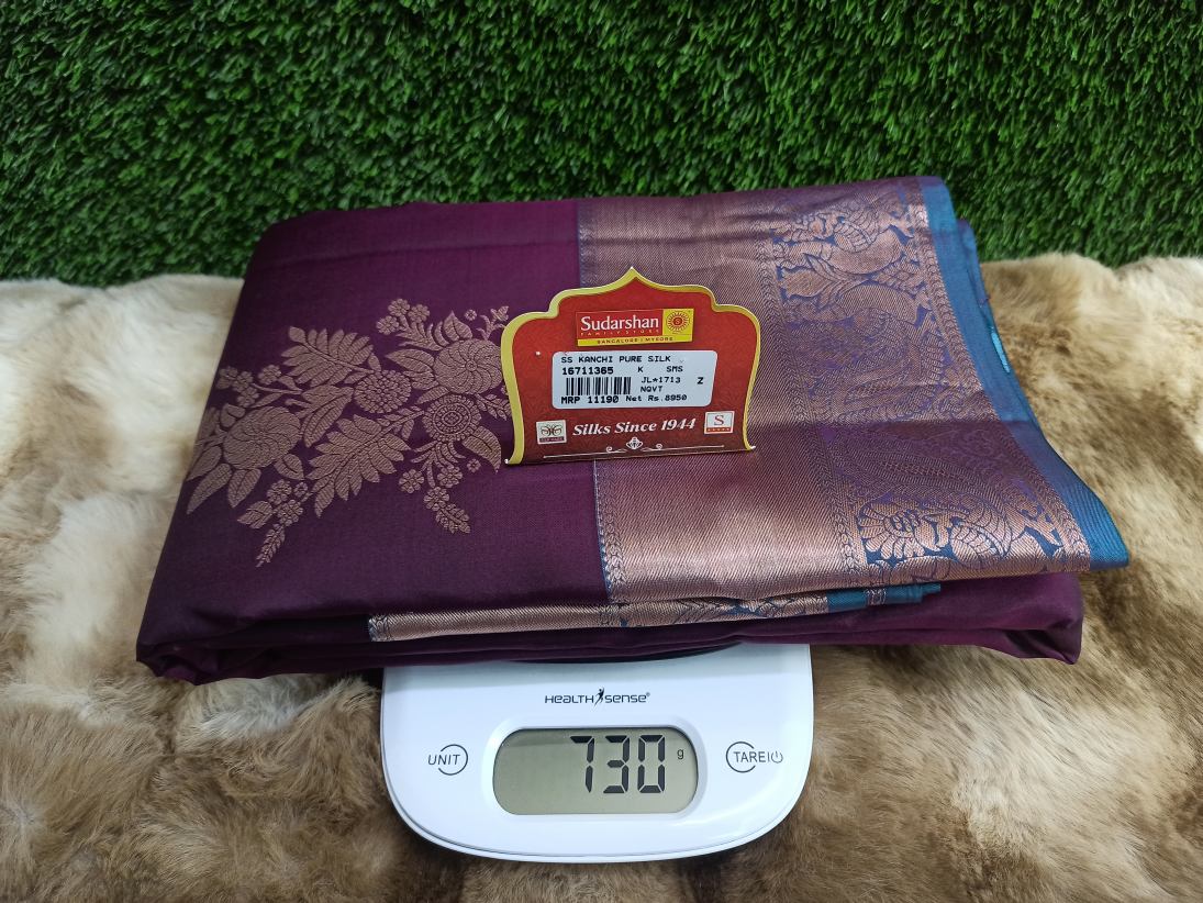 Pure Kanchipuram Silk Saree