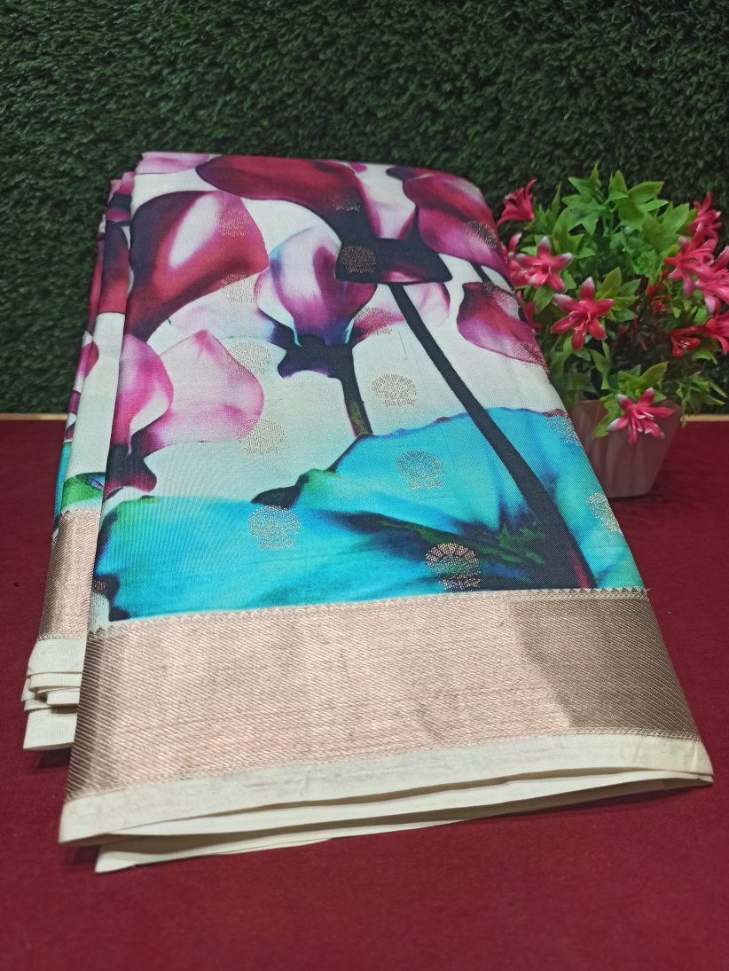 Pure Kanchipuram Silk Saree.