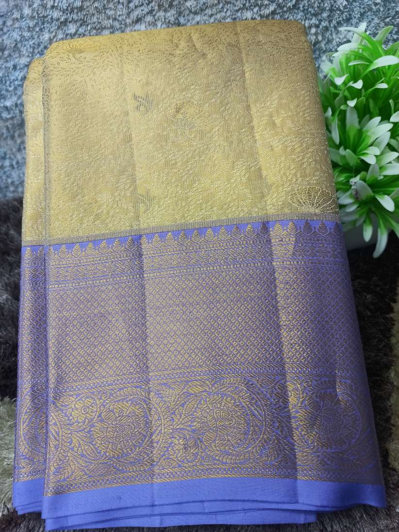 Pure Kanchipuram Silk Saree.