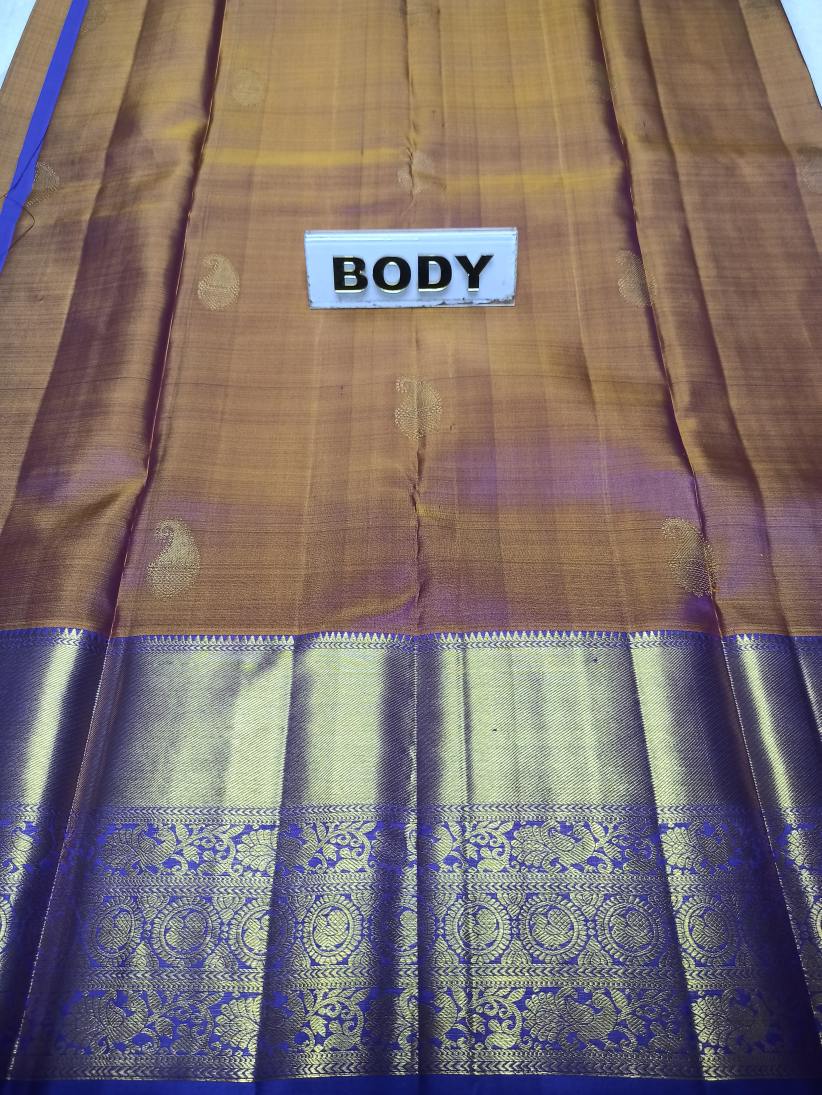 Pure Kanchipuram Silk Saree.