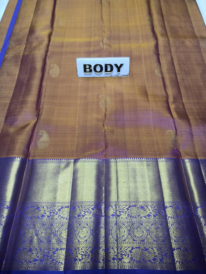 Pure Kanchipuram Silk Saree.