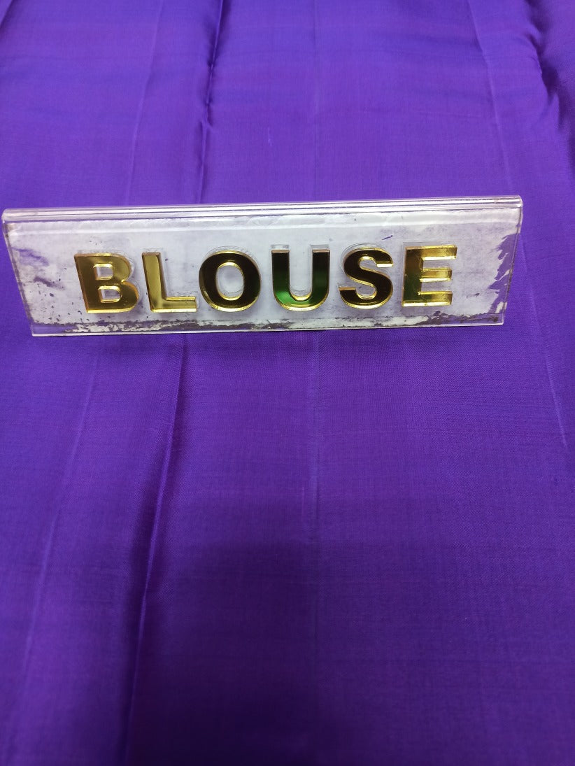 Pure Kanchipuram Silk Saree.