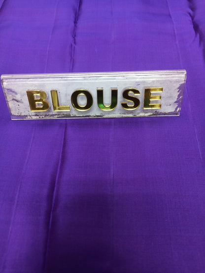 Pure Kanchipuram Silk Saree.