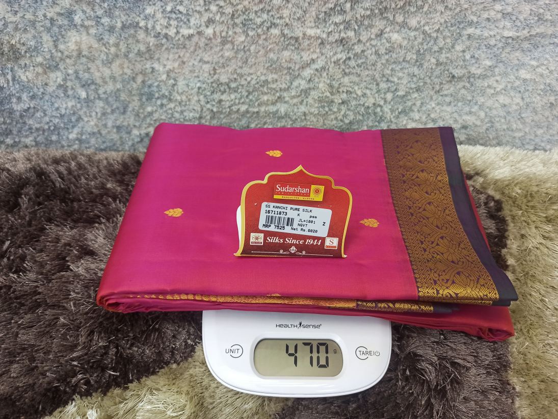 Pure Kanchipuram Silk Saree