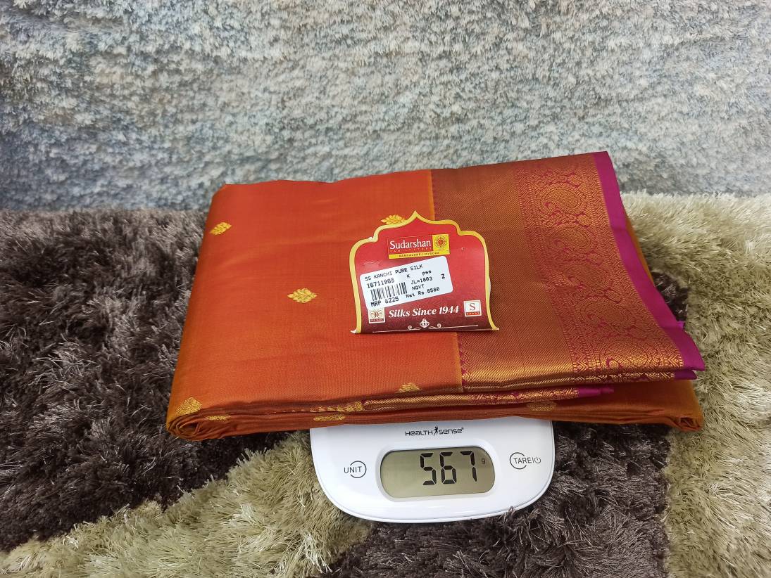 Pure Kanchipuram Silk Saree