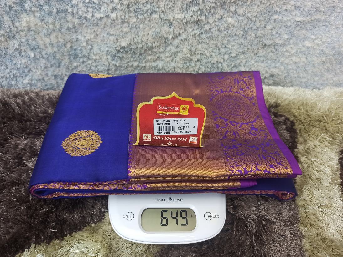 Pure Kanchipuram Silk Saree