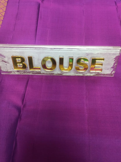 Pure Kanchipuram Silk Saree