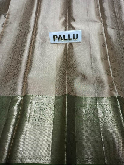 Pure Kanchipuram Silk Saree.