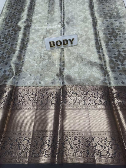 Pure Kanchipuram Silk Saree.